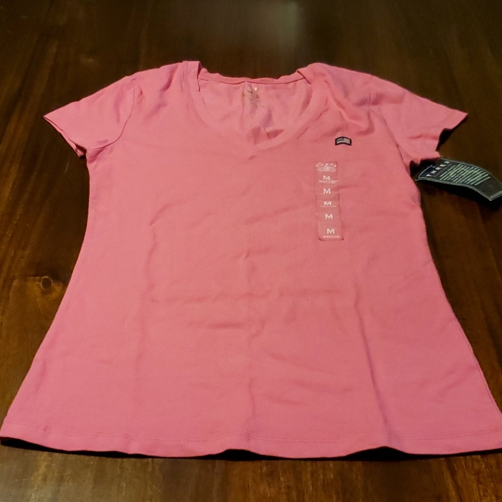 Bright pink tee